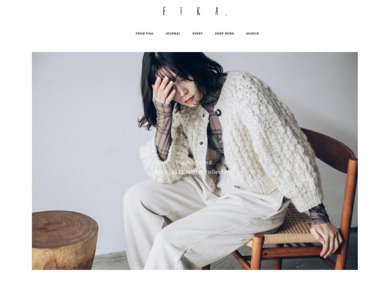 LISA:Plain in mind. FIKA. 2022 Winter collection.