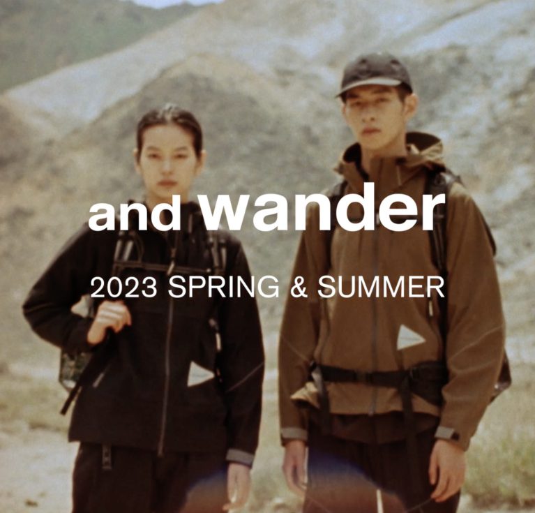 孫兆軒： and wander 2023 SPRING＆SUMMER  movie
