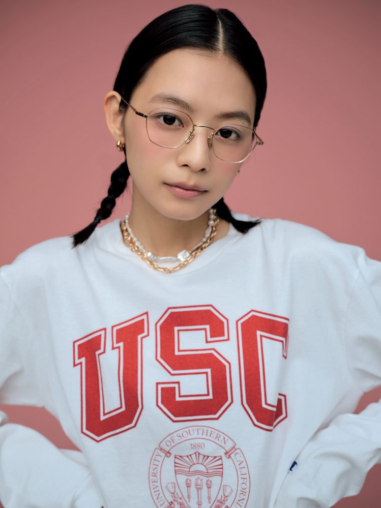 松木育未 | IKumi Matsuki for mini magazine September 2023 「メガネのときメイク」