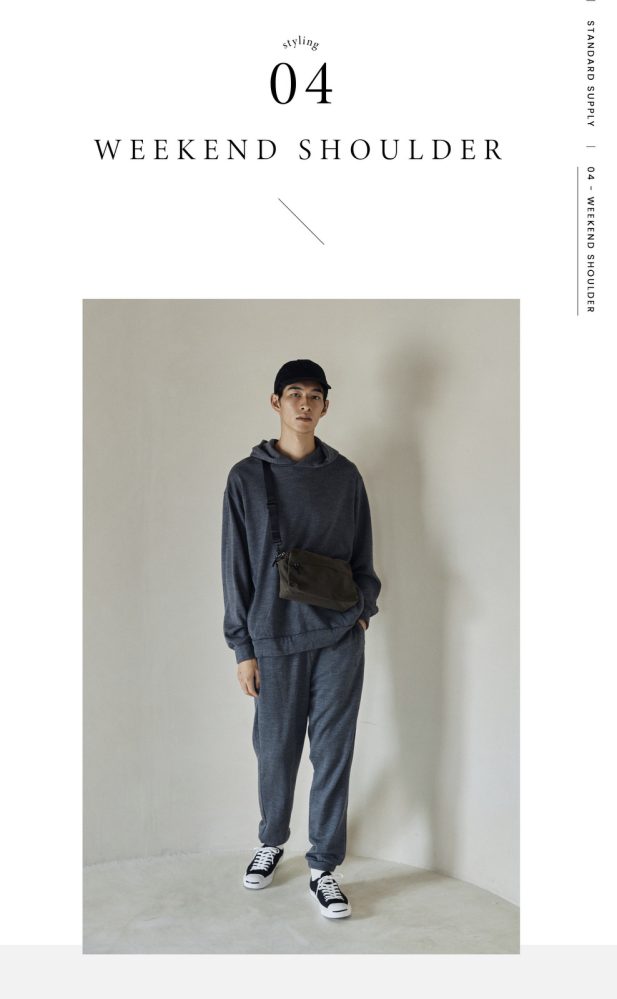 孫兆軒 | CHOKEN SON for STANDARD SUPPLY “MIL CLOTH” by stylist Makoto Fukuda