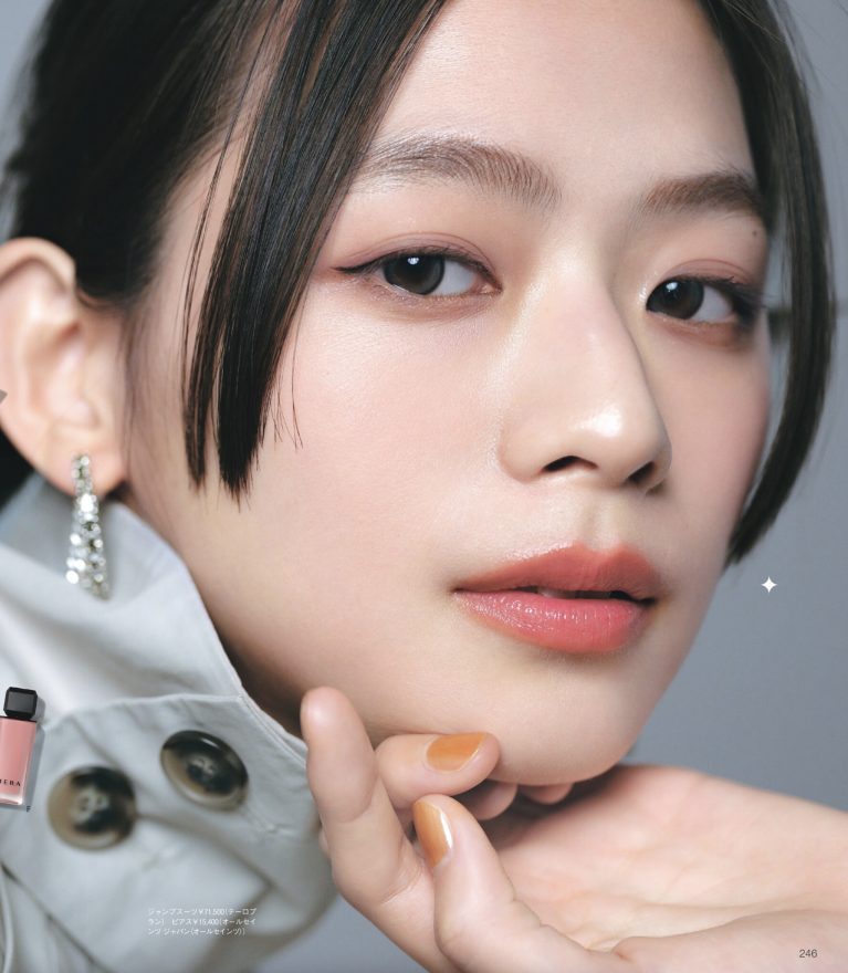 松木育未 | IKUMI MATSUKI for BITEKI magazine「美的2024年4月号これが最新韓国メイク」