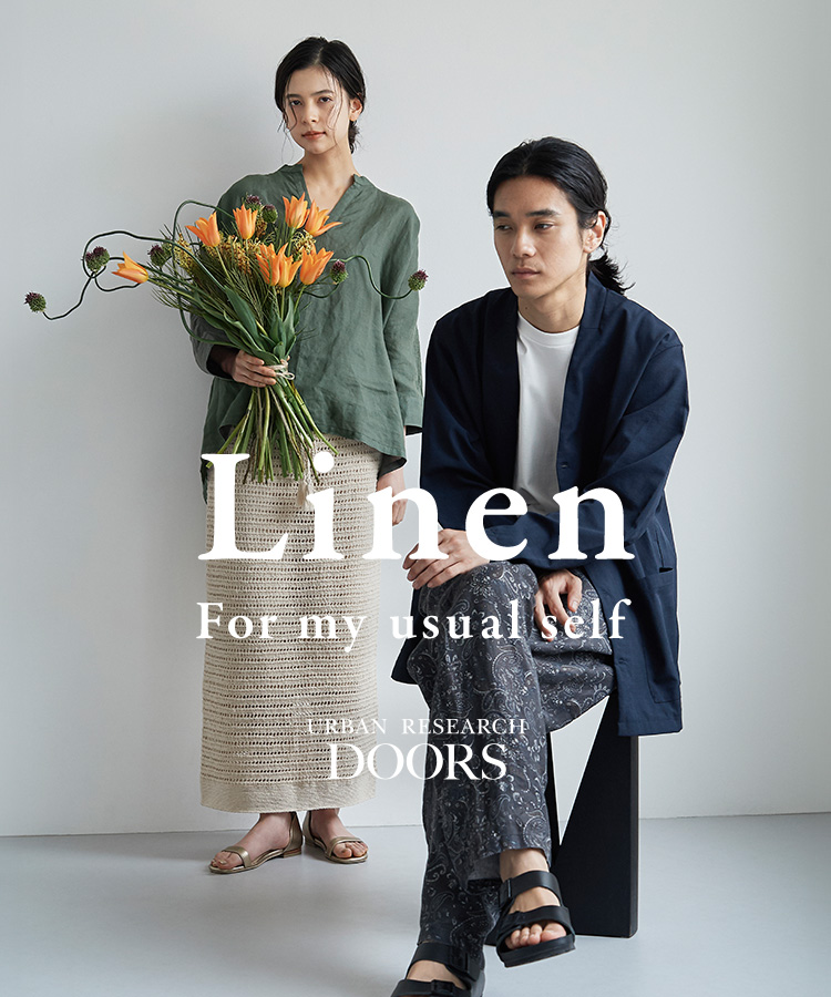 ASHLY for URBAN RESEARCH DOORS “Linen for my usual self”