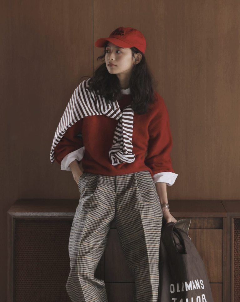 松木育未 | IKUMI MATSUKI for HAPPY PLUS STORE “GOOD THINGS Vol.39″『RYE TENDER』DELMAR SWEATER