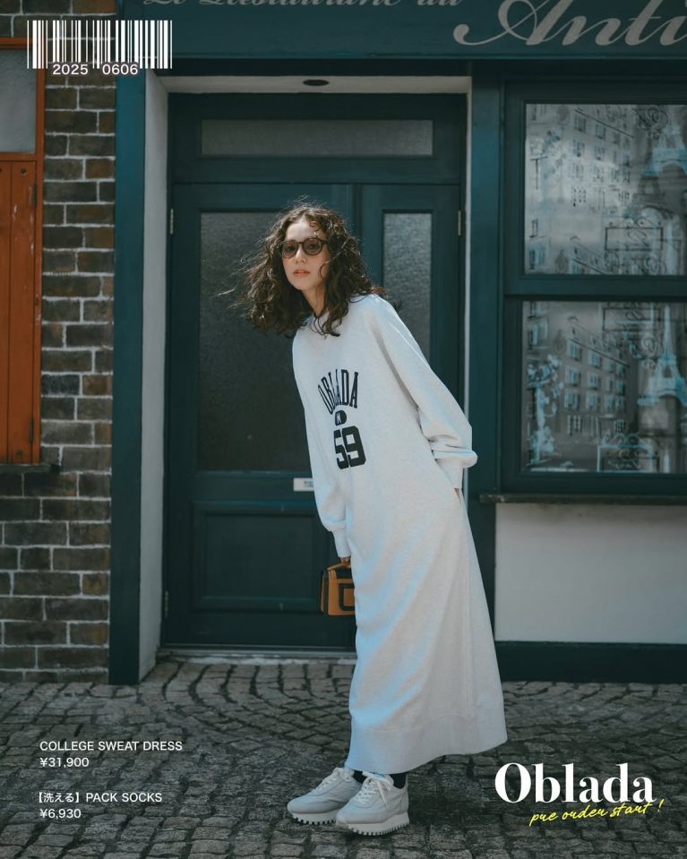 横田 美憧 | MITO YOKOTA for HAPPY PLUS STORE 「Oblada 2025aw look」