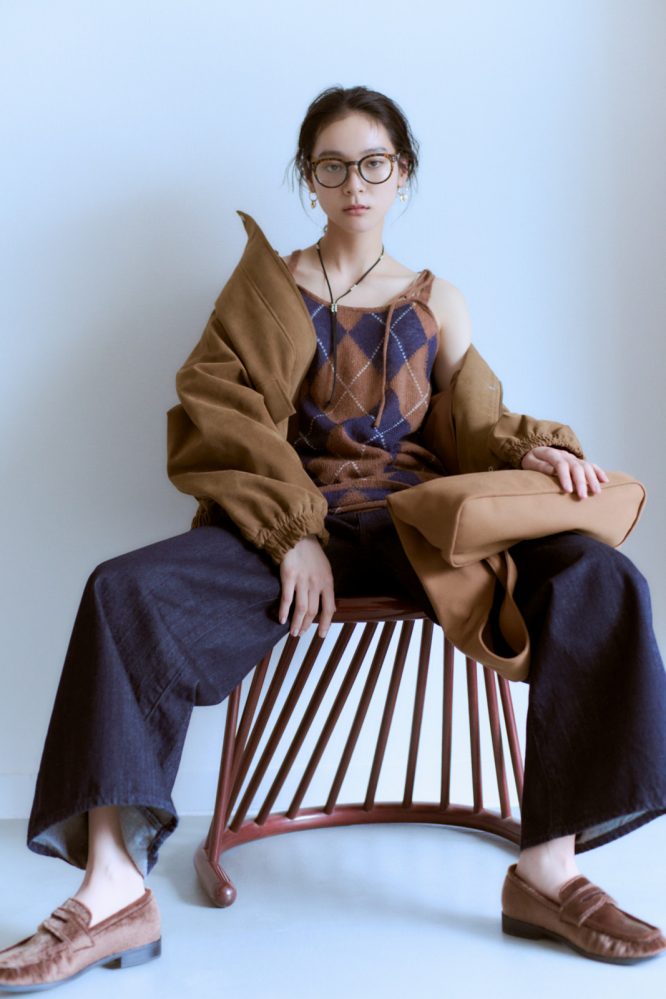 甲斐 美紅 | MIKU KAI for Ungrid 2025 autumn winter look