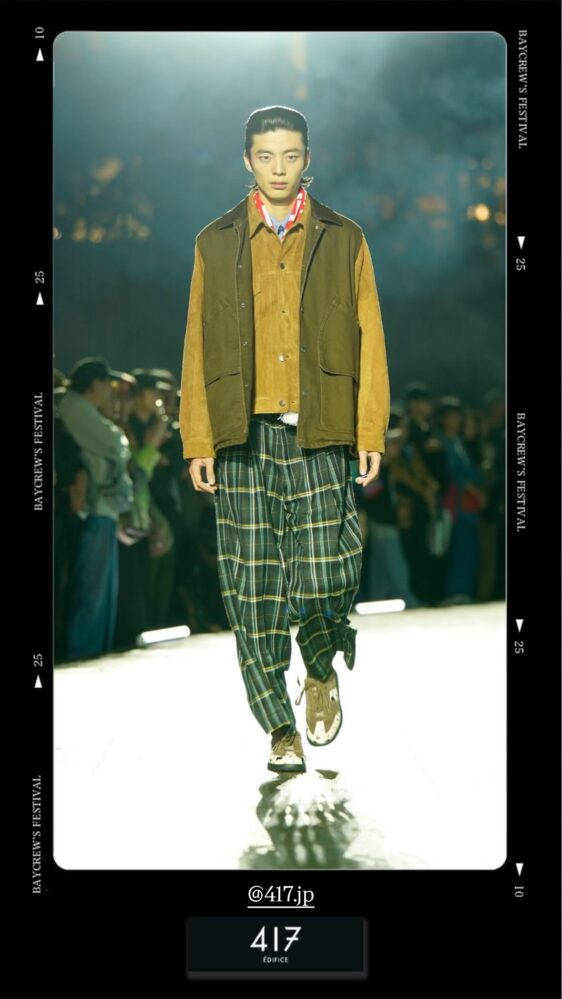 千葉 晃 | HIKARU CHIBA for BAYCREW’S FESTIVAL’25 OSAKA FASHION SHOW