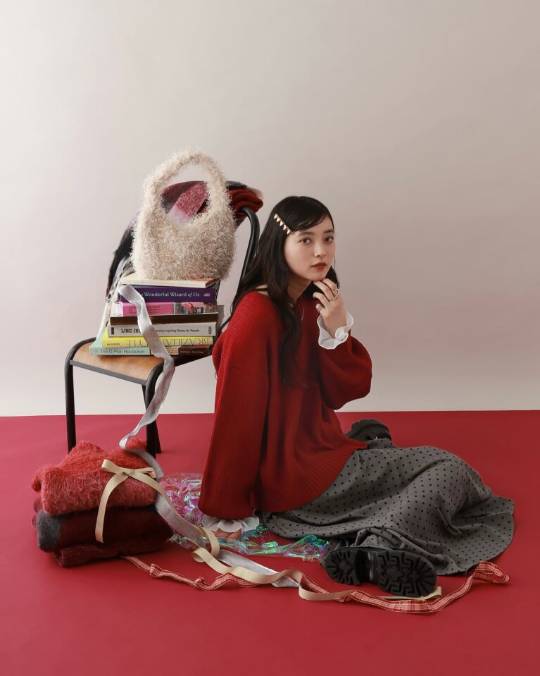 中野 渚 | NAGISA NAKANO for RAGE BLUE 2025 winter “RED ITEM”