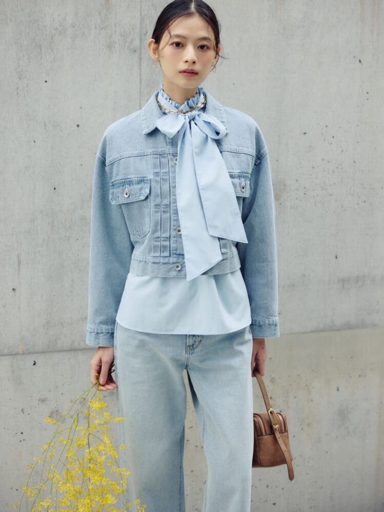 松木育未 | IKUMI MATSUKI for NATURAL BEAUTY BASIC 2026 spring look