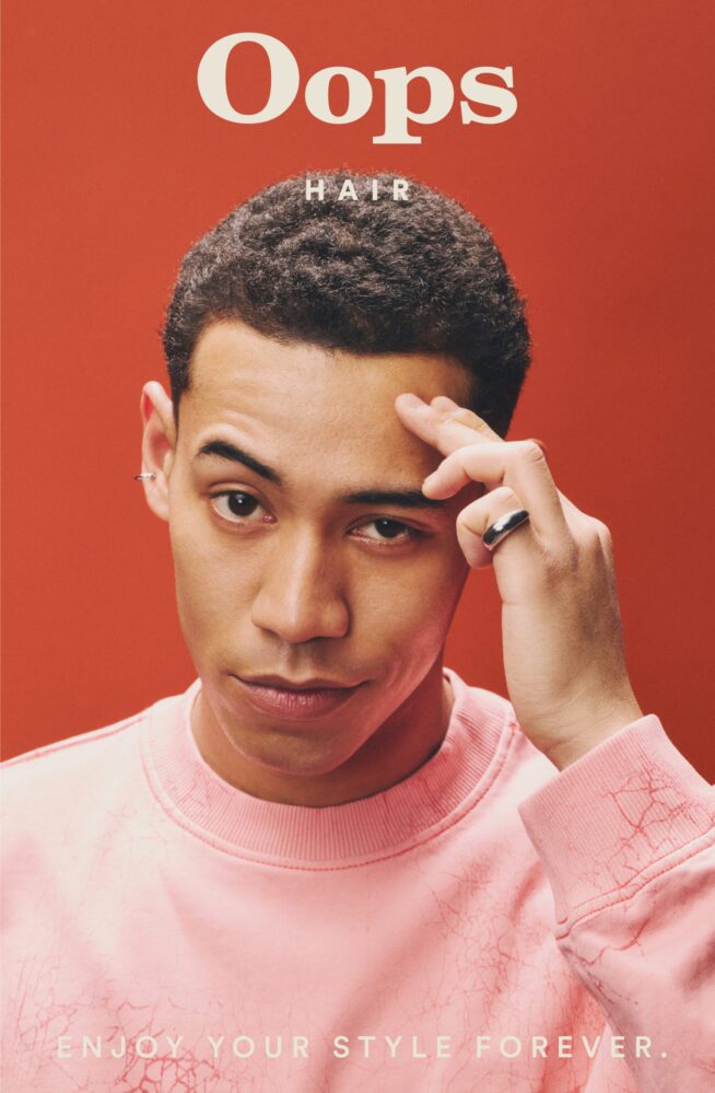 岩本 陸 | RIKU IWAMOTO for Oops HAIR Key Visual